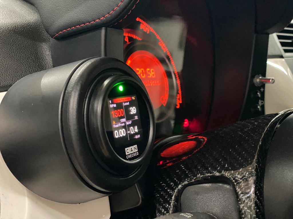 MFD15 Gen2 till Fiat 595 Abarth LHD/RHD