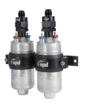 SPD V2 backventil fullflödes M12x1.5 - AN8 svart