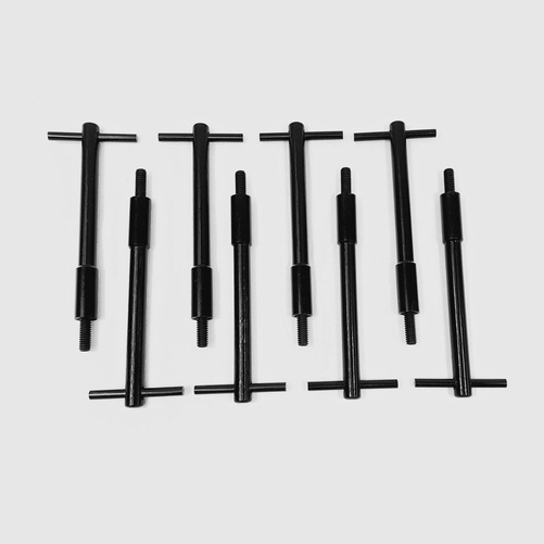 Ventilkåpsskruv T Svart 1/4"
