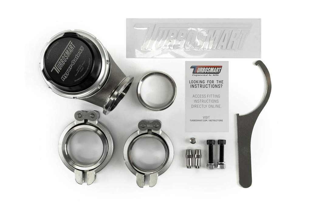 Turbosmart Hyper Gate 45 (svart)