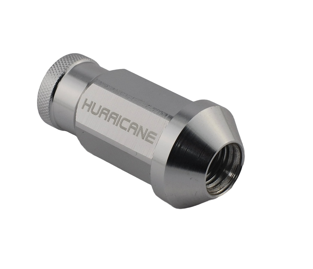 Hjulmutter Kit Aluminium Silver M12x1,25 (50mm)