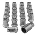 Hjulmutter Kit Aluminium Silver M12x1,25 (39mm)