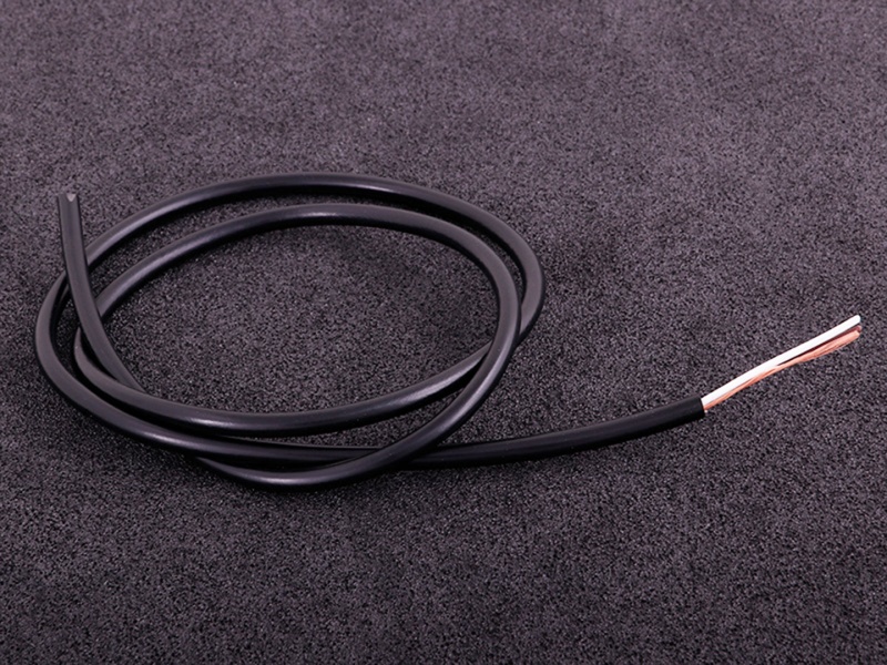 Skärmad Kabel 2-Ledare Svart