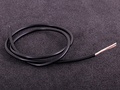 Skärmad Kabel 2-Ledare Svart