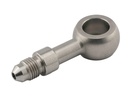 Banjo rak lång AN3 (12mm) rostfritt