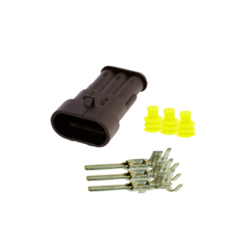 Kontaktdon 3-poligt stiftdon Superseal