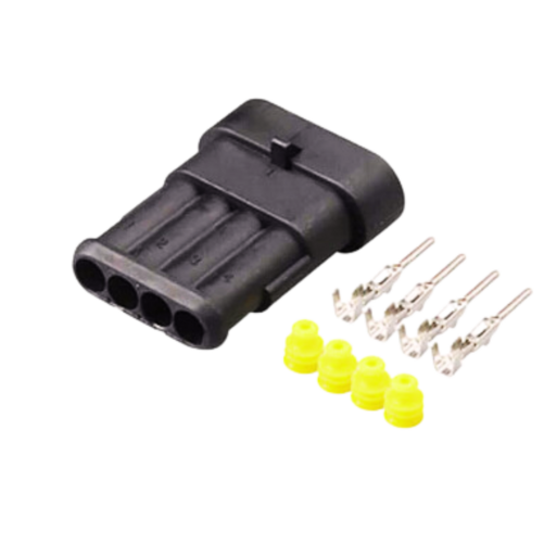 Kontaktdon 4-poligt stiftdon Superseal Hona