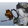 GM Holden 253-308 Vattenpumpsadapter