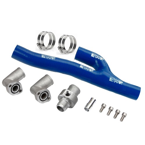 Davies Craig Chevrolet Big Block Vattenpumpsadapter kit (Blå slang)