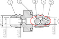 Roll over ventil V2 kompakt AN6 svart