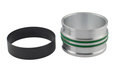 V-Band aluminium 3,5" - Dessa rör sig axiellt