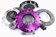 Xtreme Performance - 230mm Fjädrad hub Organisk Tvåskivig Kopplingskit Med Svänghjul 1000Nm