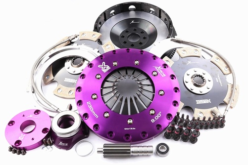 TOYOTA SUPRA 3.0 i Bi-Turbo (JZA80_) - 230mm Stel Keramisk Tvåskivig Kopplingskit Inkl. Svänghjul & CSC 1800Nm