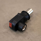 3,6mm Snabbkoppling Batterikabel Svart