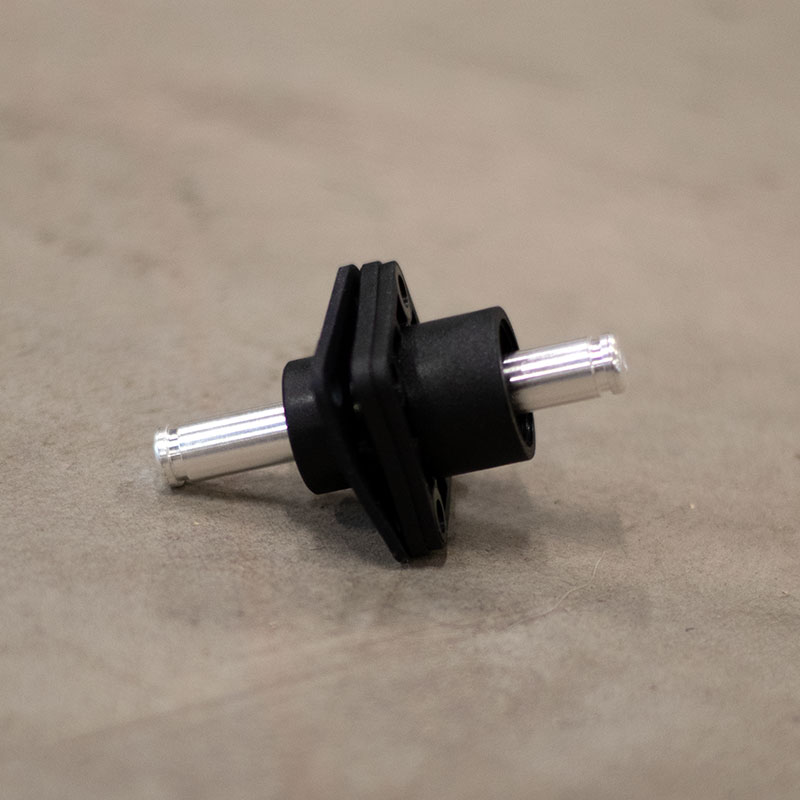 Skottgenomföring Batterikabel (2x 5,7mm Snabbkoppling)