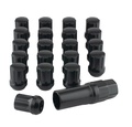 Hjulmutter Kit av låsmodell Svart M12x1,25