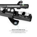 Nuke Volvo 4cyl Vitmotor Fuel Rail