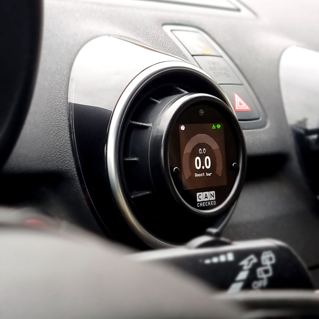 MFD15 - 52mm Bezel till Audi A1/S1 LHD/RHD