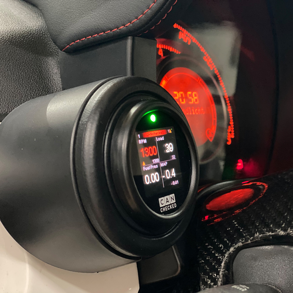 MFD15 Gen2 till Fiat 595 Abarth LHD/RHD
