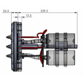 SPD Bränslepumpsarmatur 200mm