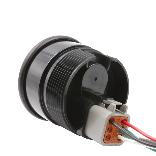 2 1/16", GAUGE, Voltmätare, 18V, STEPPER MOTOR W/WARN, EXTREME ENVIRONMENT