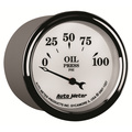 2-1/16" Oljetryck, 0-100 PSI, OLD-TYME WHITE II