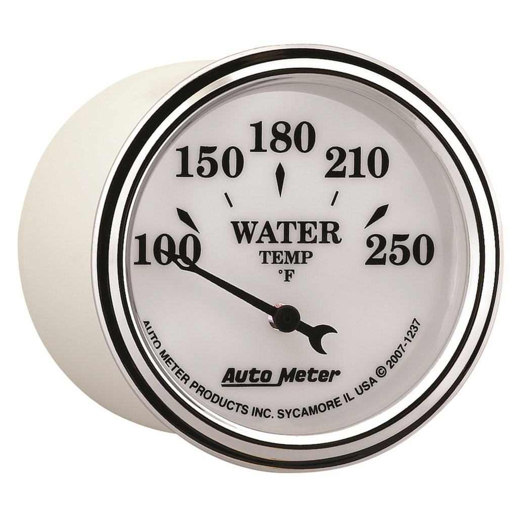 2-1/16" Vattentemperatur, 100-250 °F, OLD-TYME WHITE II