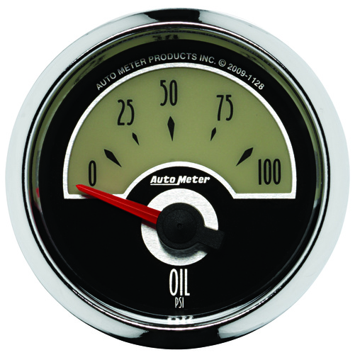 2-1/16" Oljetryck, 0-100 PSI, CRUISER