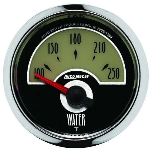 2-1/16" Vattentemperatur, 100-250 °F, CRUISER