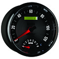 5" Varvmätare/Hastighetsmätare, COMBO, 8K RPM/120 MPH, AMERICAN MUSCLE