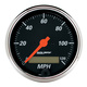 3-1/8" Hastighetsmätare,, 0-120 MPH, DESIGNER BLACK