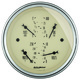 3-3/8" Quad Mätare, 100 PSI/100-250 °F/8-18V/0-90 Ω, ANTIQUE BEIGE