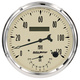 5" Varvmätare/Hastighetsmätare, COMBO, 8K RPM/120 MPH, ANTIQUE BEIGE