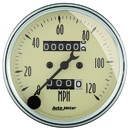 3-1/8" Hastighetsmätare,, 0-120 MPH, ANTIQUE BEIGE