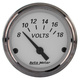 2-1/16" Voltmätare, 8-18V, AMERICAN PLATINUM