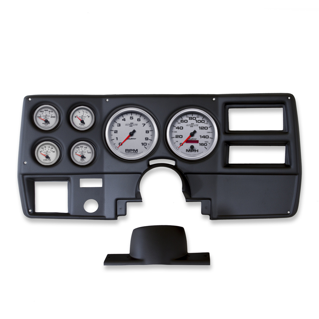 6-mätarpanel, direktmontering, CHEVY TRUCK / SUBURBAN 73-83, ULTRA-LITE II