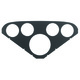 FACEPLATE FOR #2208, OPTIONAL, CARBON LOOK