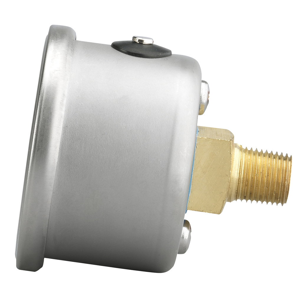 1-1/2" PRESSURE, 0-15 PSI, BLACK