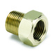 FITTING, ADAPTER, 3/8" NPT MALE, BRASS, FOR MECH. TEMP. GAUGE