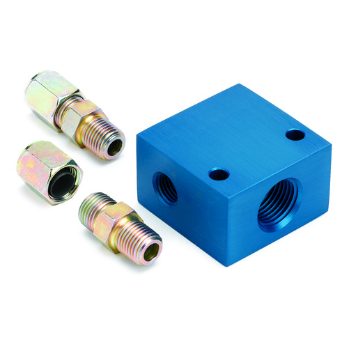 FITTING, ADAPTER, TRANSMISSION LINE, 3/8" OD TUBING, 1/2-1/16" NPTF