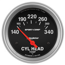 2-5/8" CYLINDER HEAD TEMPERATURE, 140-340 °F, SPORT-COMP