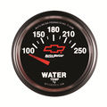 2-1/16" Vattentemperatur, 100-250 °F, CHEVY RED BOWTIE, BLACK