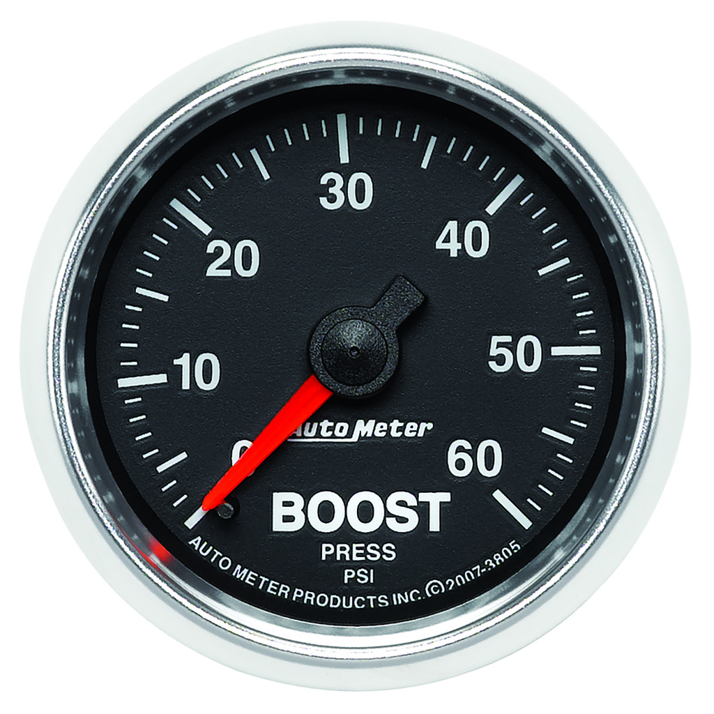 2-1/16" Laddtryck, 0-60 PSI, GS