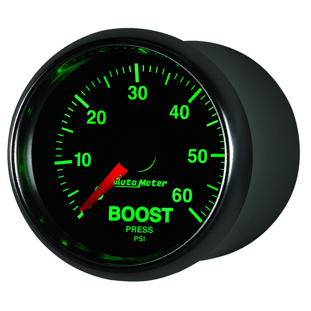 2-1/16" Laddtryck, 0-60 PSI, GS