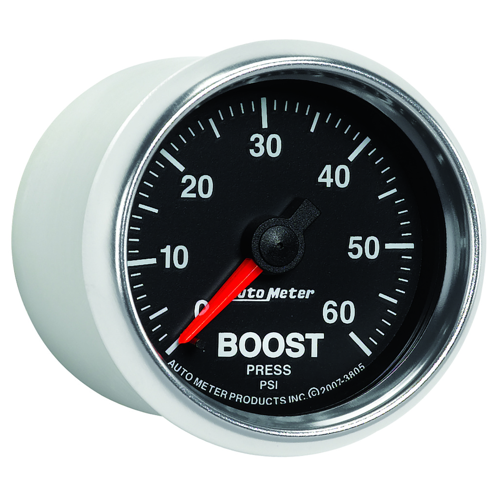 2-1/16" Laddtryck, 0-60 PSI, GS