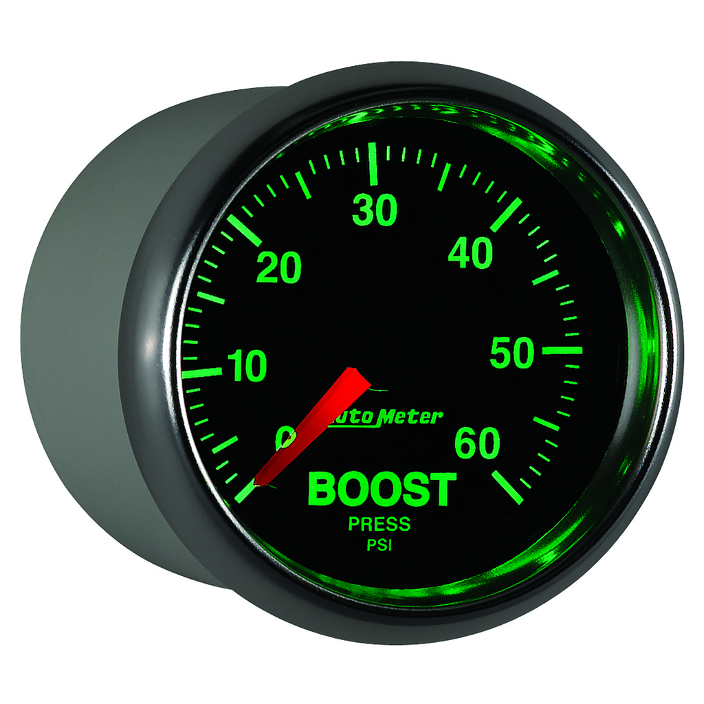 2-1/16" Laddtryck, 0-60 PSI, GS
