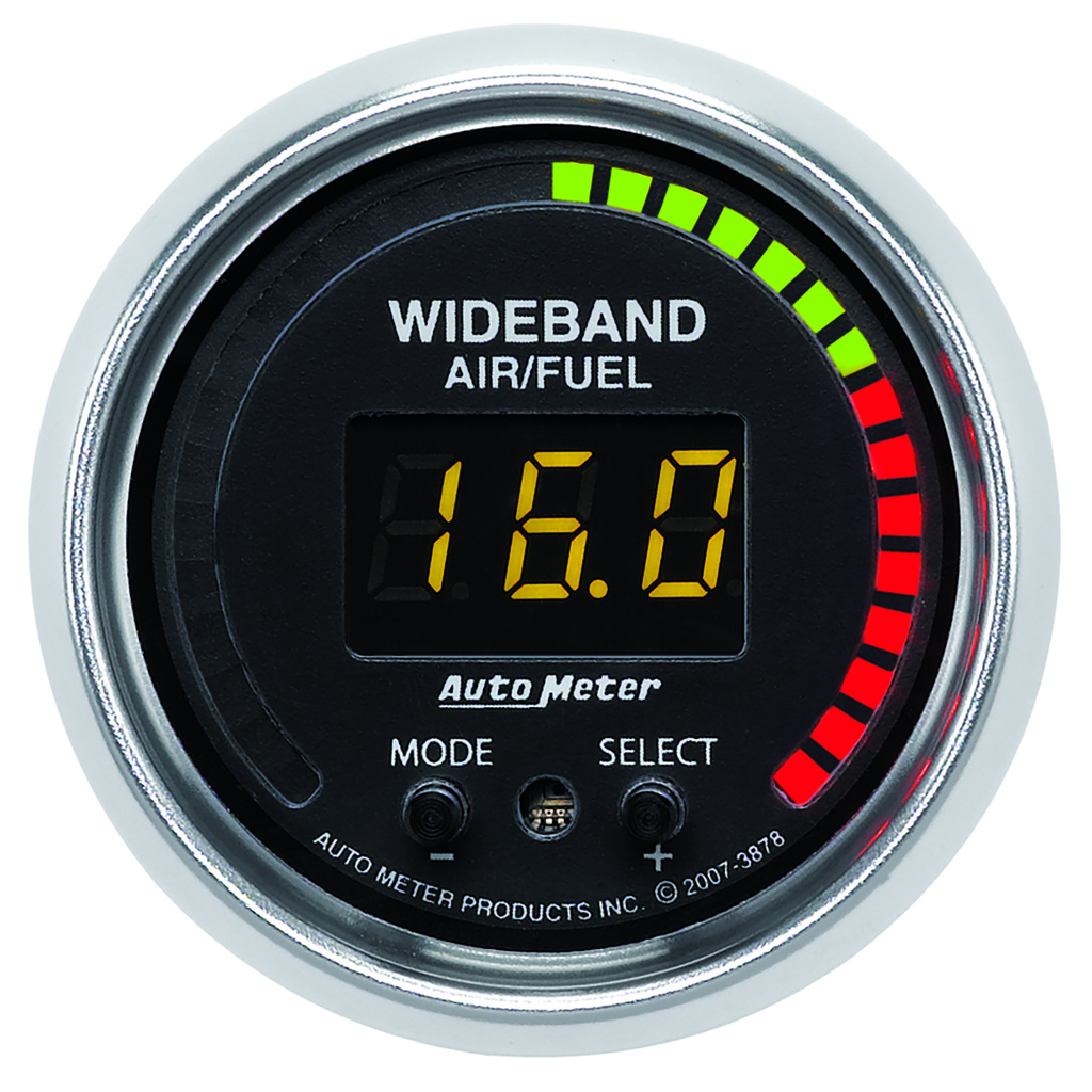 2-1/16" Bredbandslambda PRO AFR, 6:1-20:1 AFR, GS