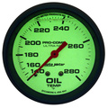 2-5/8" Oljetemperatur, 140-280 °F, Vätskefylld, ULTRA-NITE