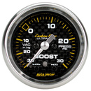 2-1/16" Laddtryck/Vacuum, 30 IN HG/30 PSI, PEAK & WARN, CARBON FIBER