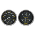 2 PC. Mätar-KIT, 5" QUAD & Varvräknare/SPEEDO, 240-33 Ω, CARBON FIBER
